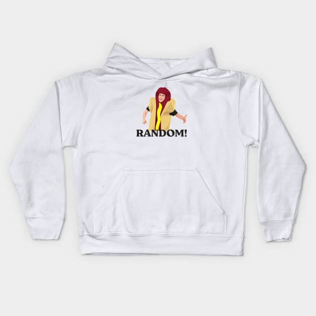 Random! Kids Hoodie by BodinStreet